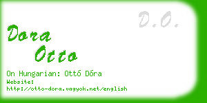 dora otto business card